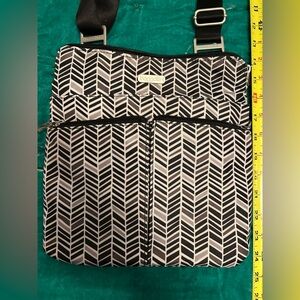 Baggallini Chevron Patterned Crossbody Bag